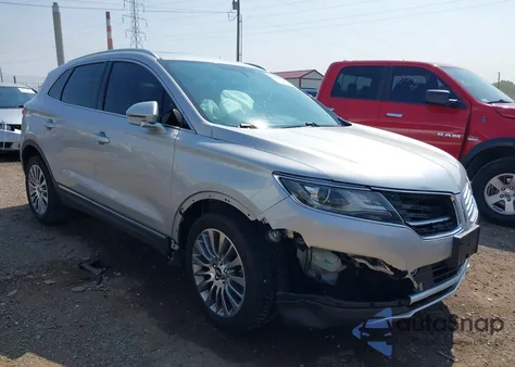 2015 Lincoln Mkc z USA, uszkodzony, nr VIN 5LMTJ2AH2FUJ30351